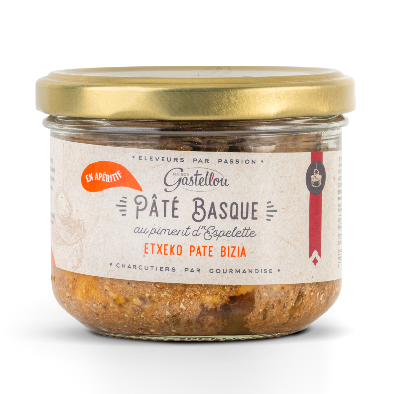 Pâté Basque au piment d'espelette en verrine