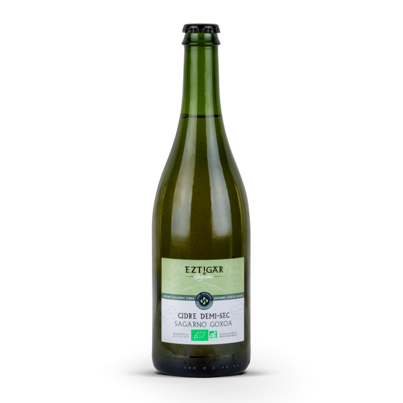 Cidre Eztigar demi sec